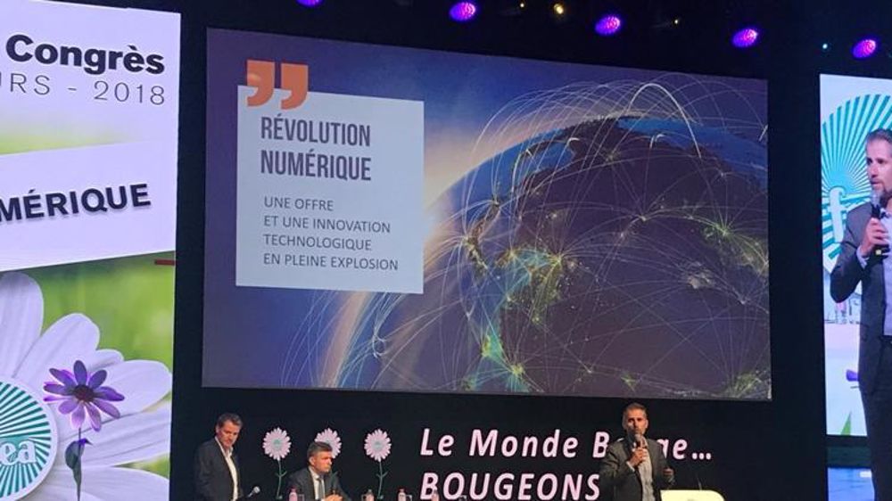 Congrès de la FNSEA le 28 mars 2018 à Tours (Indre-et-Loire). © R. Aries/GFA